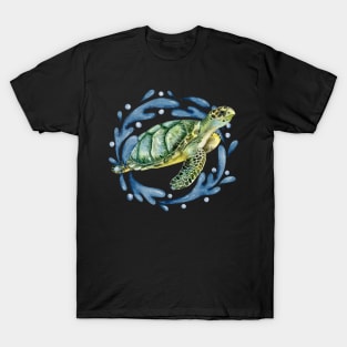 Save the Sea Turtles For the Turtle Lover T-Shirt